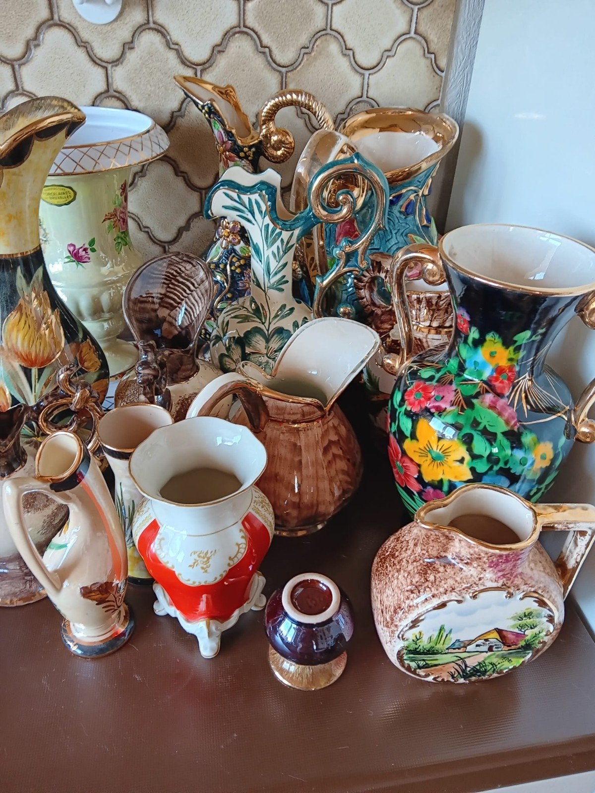Vases (e.a. Hubert Bequet), Antiquités & Art, Enlèvement