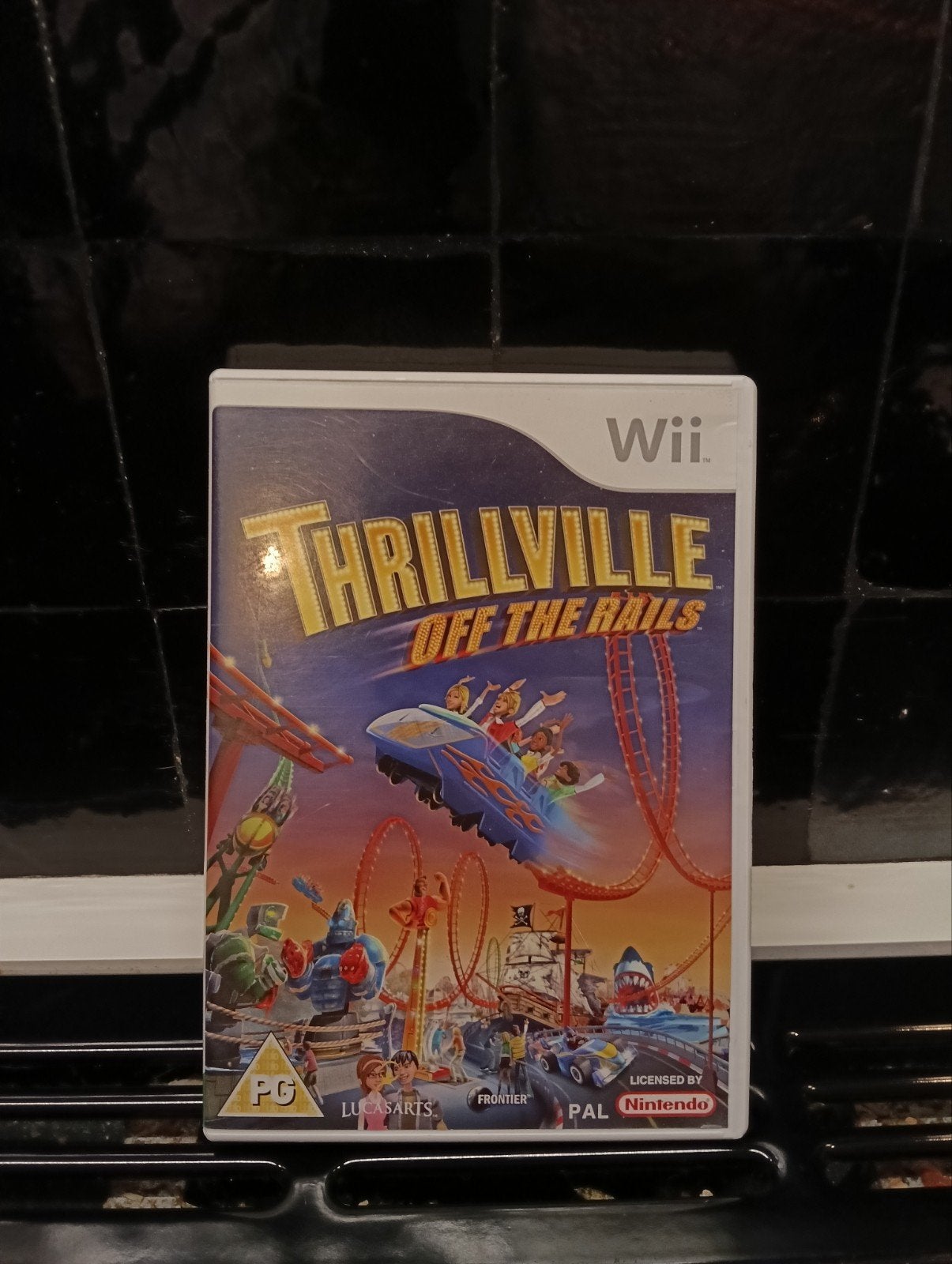 thrillville off the rails Wii game., Games en Spelcomputers, Eén computer, Ophalen of Verzenden, Zo goed als nieuw, 3 spelers of meer