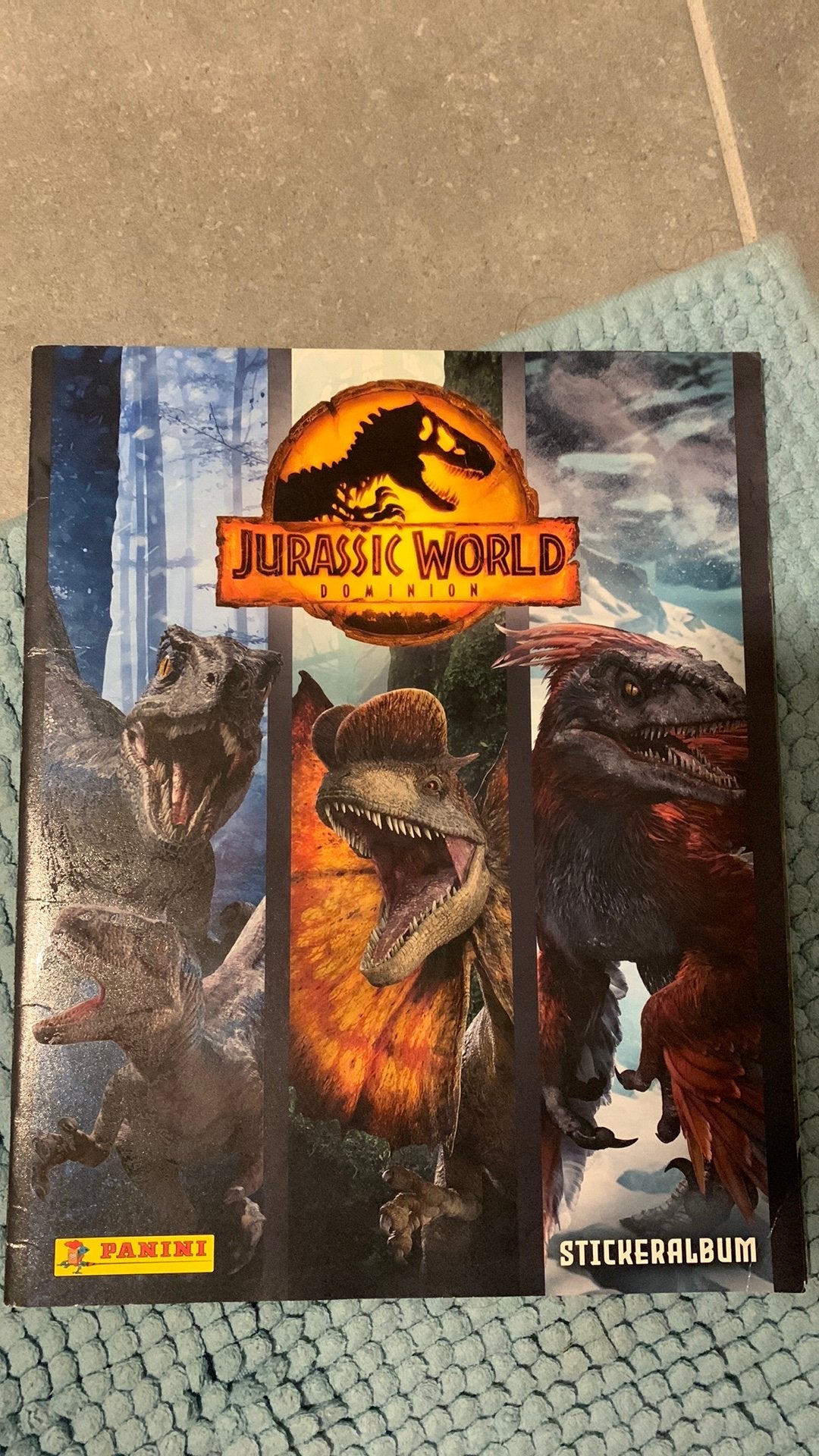 Panini jurassic wolrd dominion, Enlèvement ou Envoi, Comme neuf