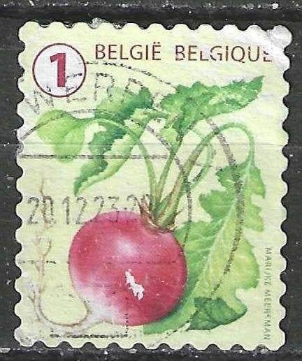 Belgique 2022 - OBP 5124 - Légumes - Radis (ST), Timbres & Monnaies, Envoi, Affranchi, Oblitéré