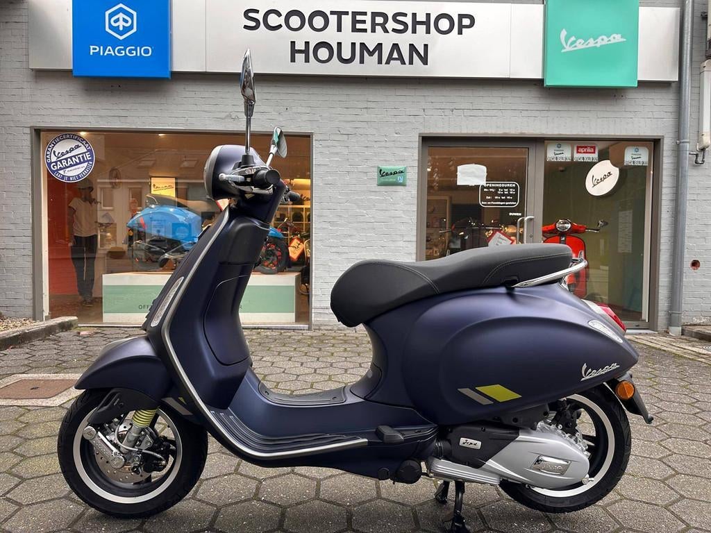 Vespa Primavera TECH 125cc BLU ENERGICO MATT, Fietsen en Brommers, Scooters | Vespa, Overige modellen, Nieuw, 125 cc, Benzine