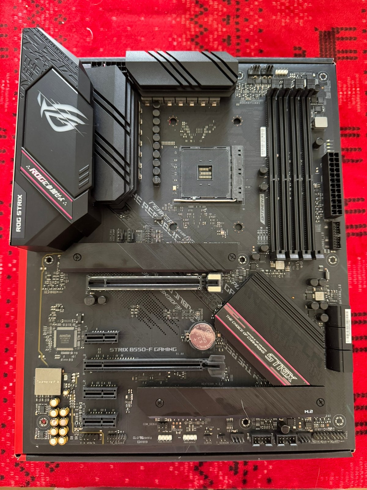 Asus Rog Strix B550-F Gaming ATX, Informatique & Logiciels, Enlèvement ou Envoi, Comme neuf, AMD, DDR4