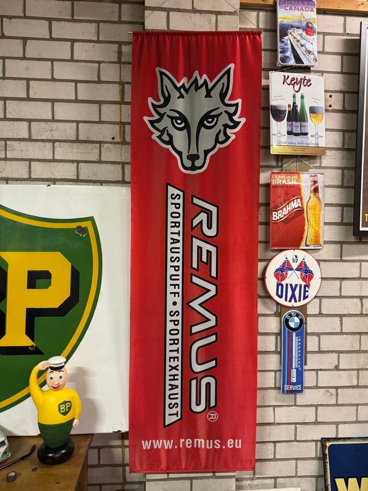 Remus Banner - Sportauspuff - Reclame