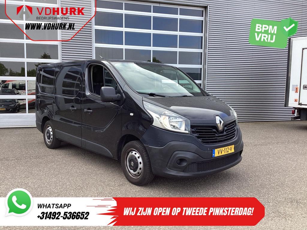 Renault Trafic 1.6 dCi EXPORT NL Auto/ Trekhaak/ PDC/ Blueto, Auto's, 170 g/km, Renault, Zwart, Bedrijf