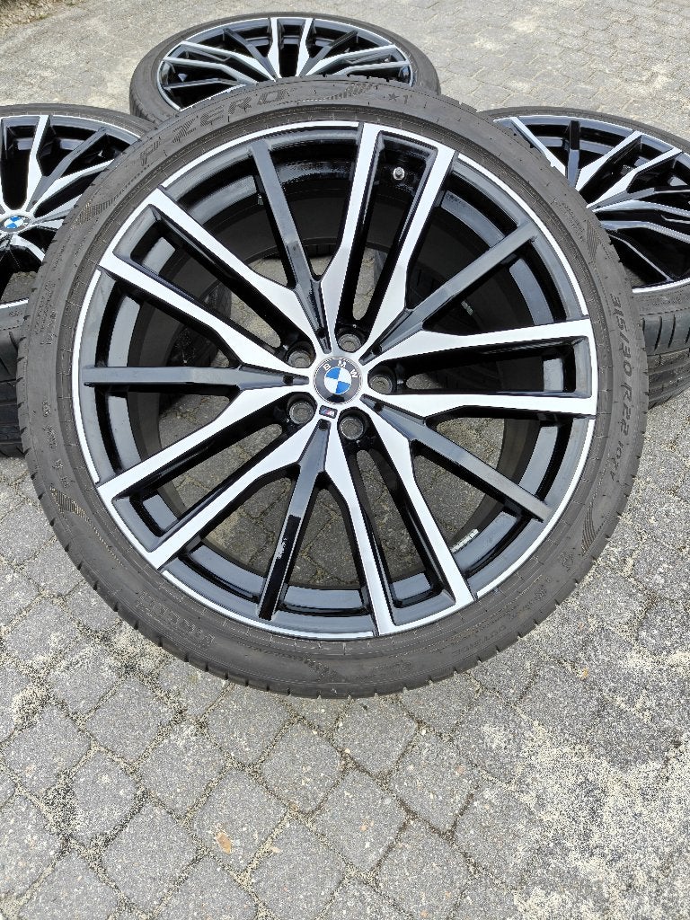 Originele 22 inch BMW 742M velgen - schadevrij, Auto-onderdelen, Ophalen, Banden en Velgen, Nieuw, Overige maten