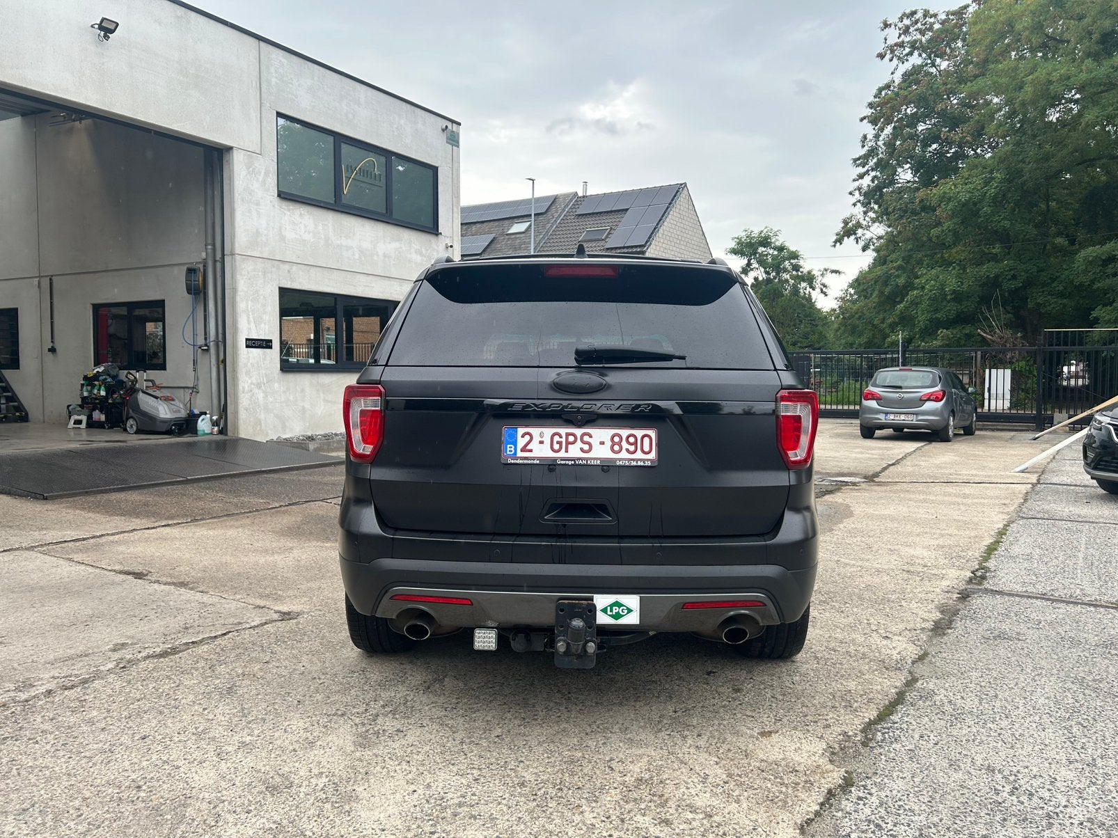 Ford USA Explorer 2017 3.5 V6/ lichte vracht/ BTW wagen/ LPG, Auto's, Automaat, Euro 6, Explorer, Zwart