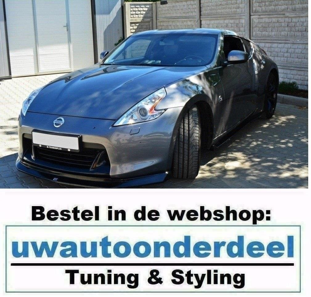 Maxton Design Spoiler Lip Splitter Voor Nissan 370Z, Verzenden