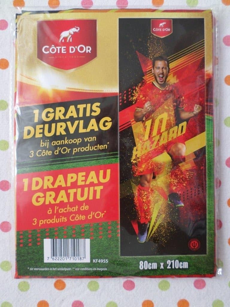 Gold Coast-vlag Rode Duivels Eden Hazard voetbal, Verzamelen, Sportartikelen en Voetbal, Ophalen of Verzenden, Nieuw, Vaantje of Sjaal