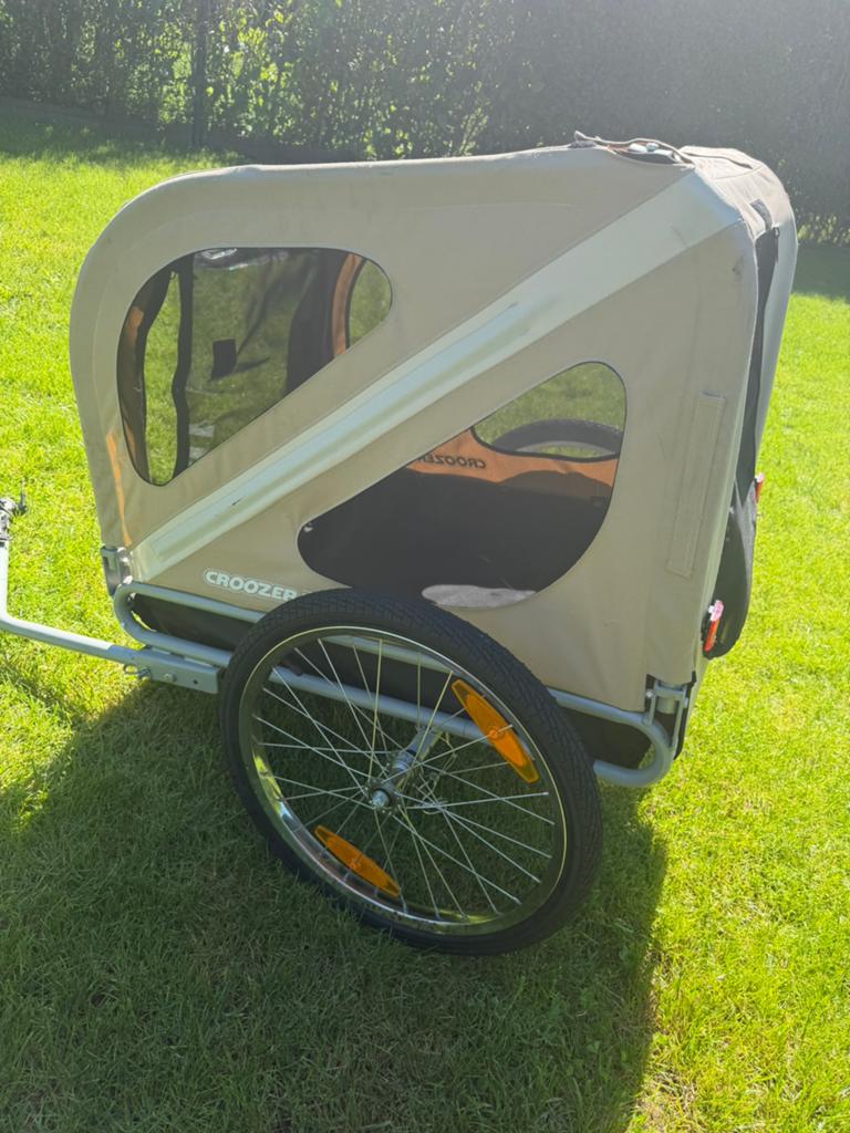 Fietskar hond merk croozer, Fietsen en Brommers, Ophalen, Zo goed als nieuw