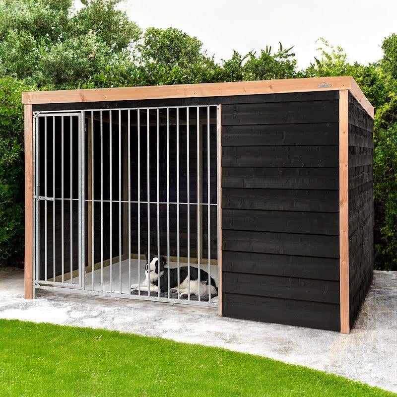 Hondenkennel Bas, Dieren en Toebehoren, Hondenhokken, Ophalen of Verzenden, Nieuw, Hondenhok