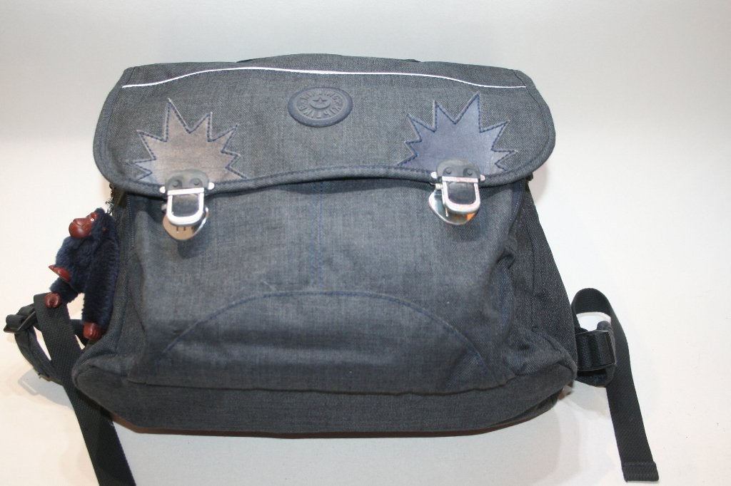 Kipling Cartable sac à dos Iniko + singe comme neuf, Bijoux, Sacs & Beauté, Enlèvement ou Envoi, Comme neuf, Sac à dos