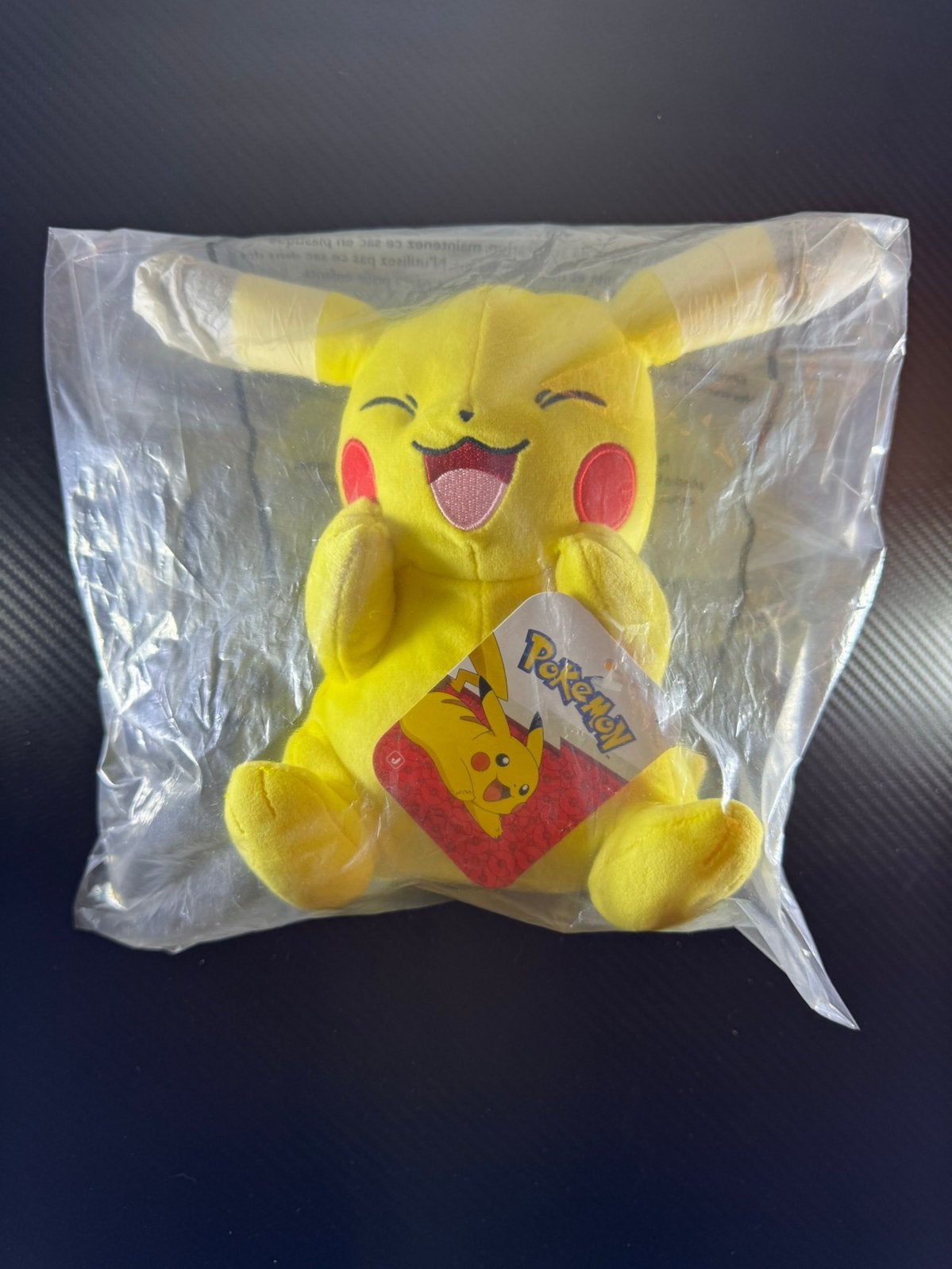Peluche Pokémon officielle | Pikachu | Hauteur 18 cm, Envoi, Comme neuf
