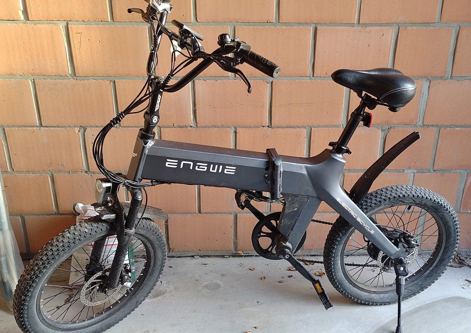 engwe c20 pro ebike, Ophalen