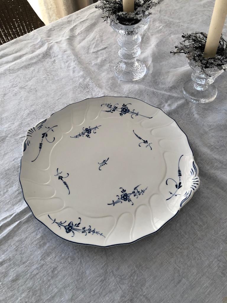 Plat rond "Vieux Luxembourg", Villeroy & Boch, Antiquités & Art, Antiquités | Services (vaisselle) pièces, Enlèvement