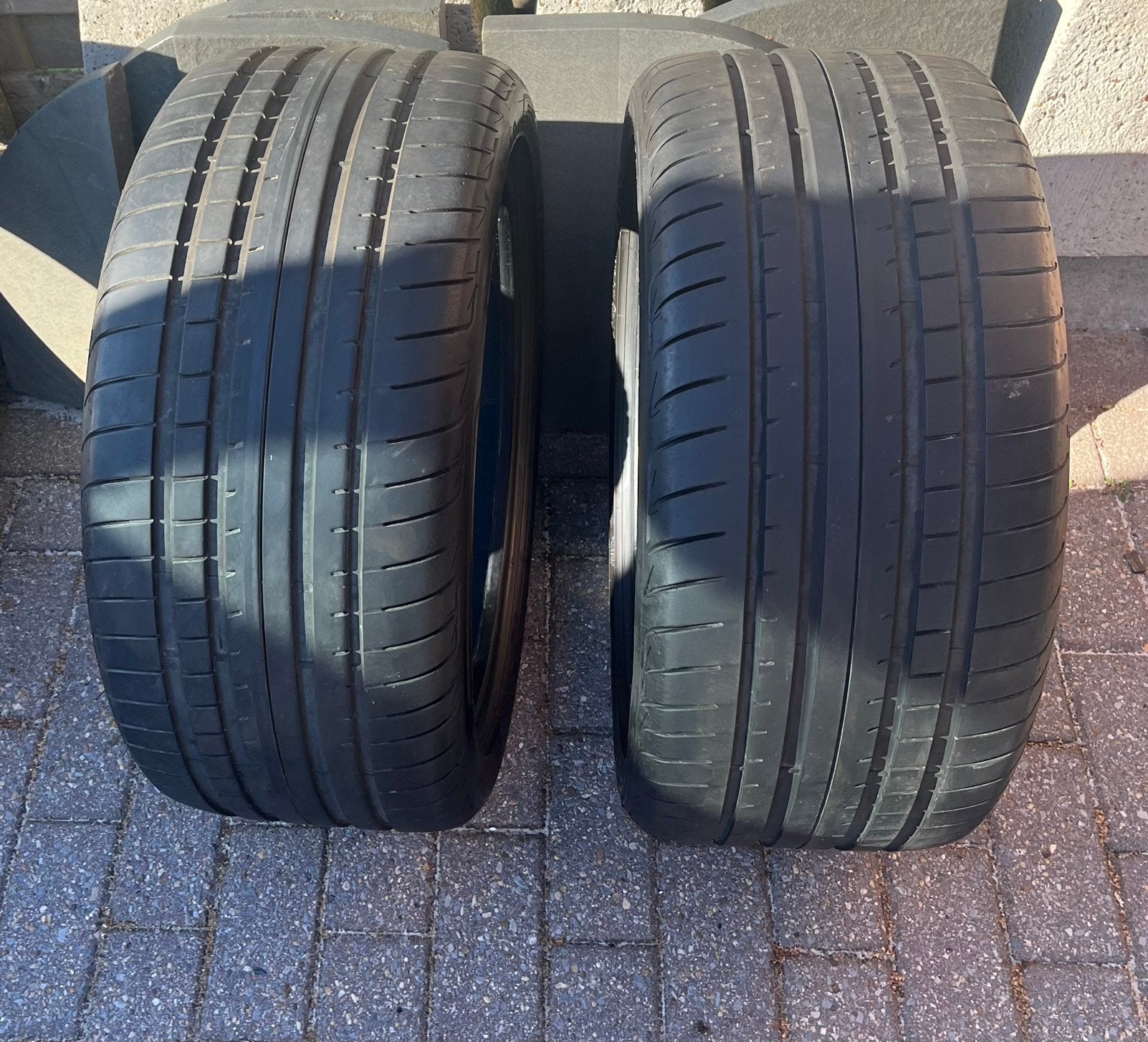 BMW Goodyear Eagle r F1 banden 2stuks Asymmetric 3, Auto diversen, Ophalen, Zo goed als nieuw