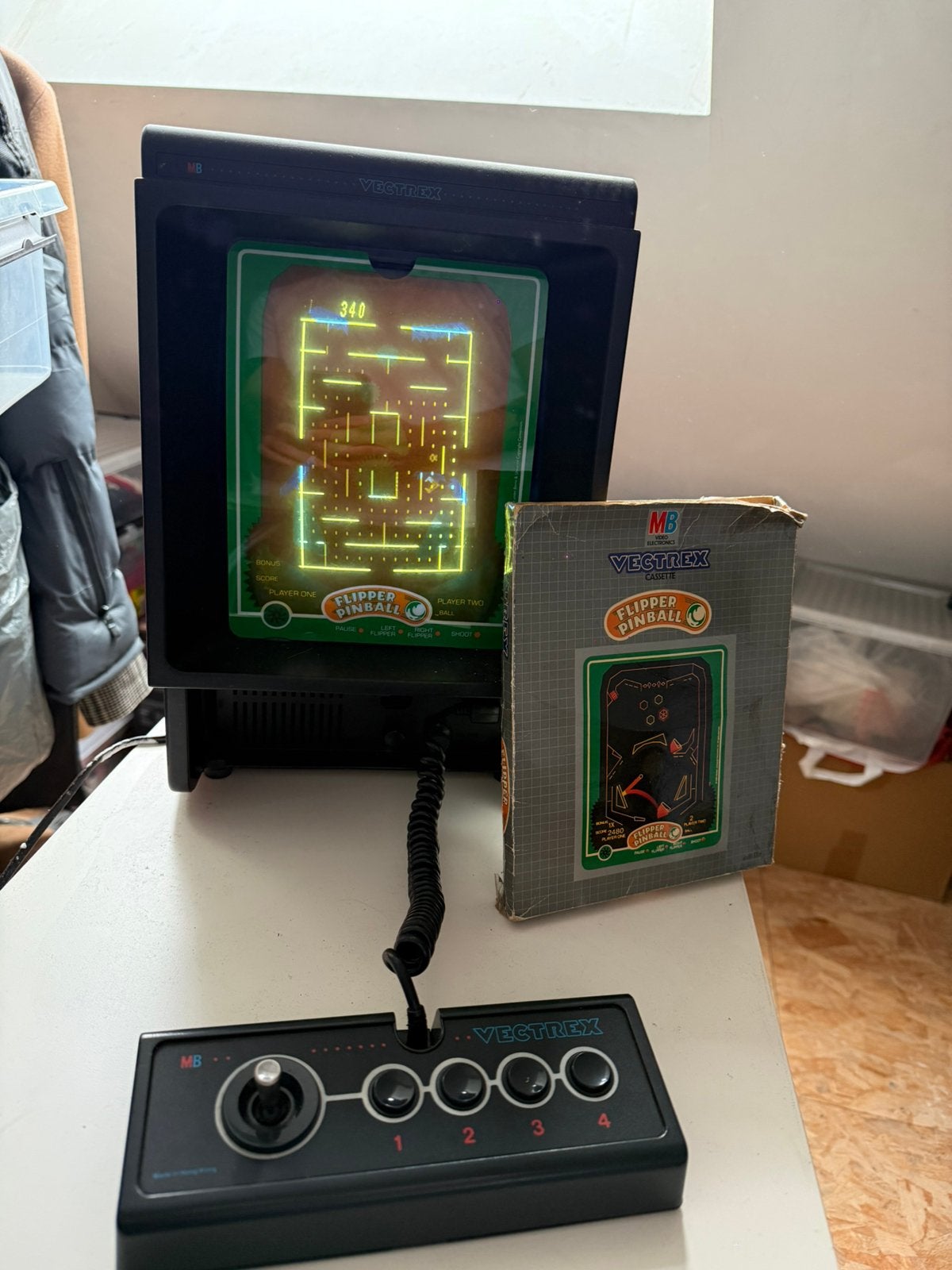 VECTREX SPELCOMPUTER,11 ORIGINELE GAMES EN ORIGINELE DOOS, Games en Spelcomputers, Games | Overige, Gebruikt, Ophalen