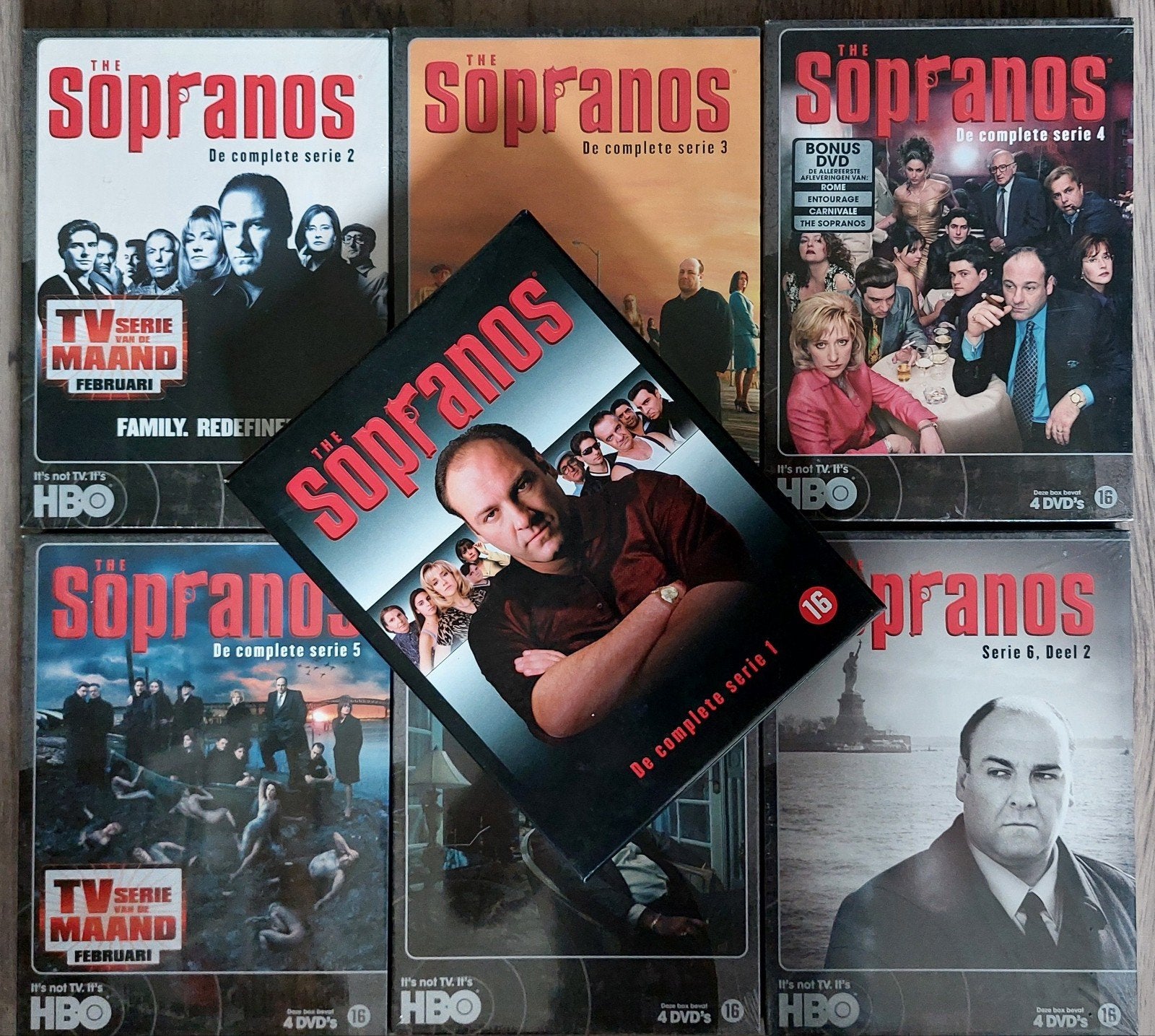 The Sopranos - complete serie - nieuw, Ophalen, Vanaf 16 jaar, Nederlands, Drama