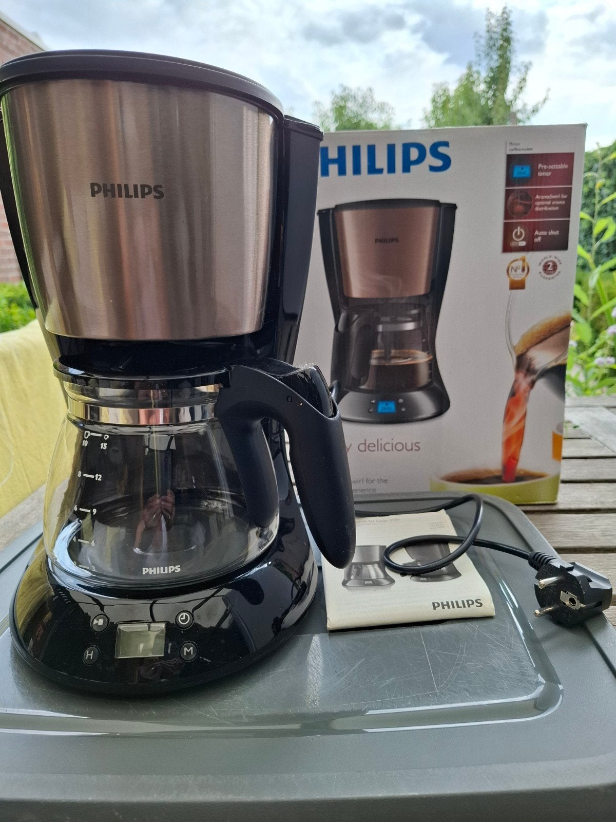 Percolateur pour cafetière Philips 1,5 l, Electroménager, Cafetières, Enlèvement ou Envoi, Cafetière, 10 tasses ou plus, Café moulu