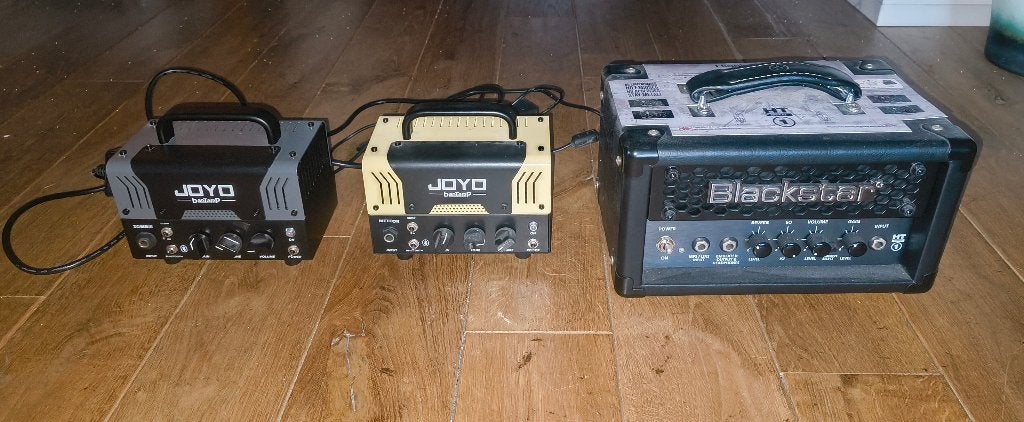 Lunchbox Amps Joyo & Blackstar, Muziek en Instrumenten, Versterkers | Bas en Gitaar, Ophalen, Gebruikt, Gitaar, Minder dan 50 watt