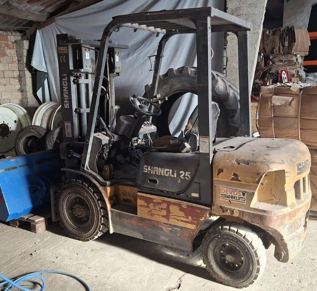 Heftruck Shangli CPCD25, Diesel, Shangli, Chariot élévateur, Enlèvement