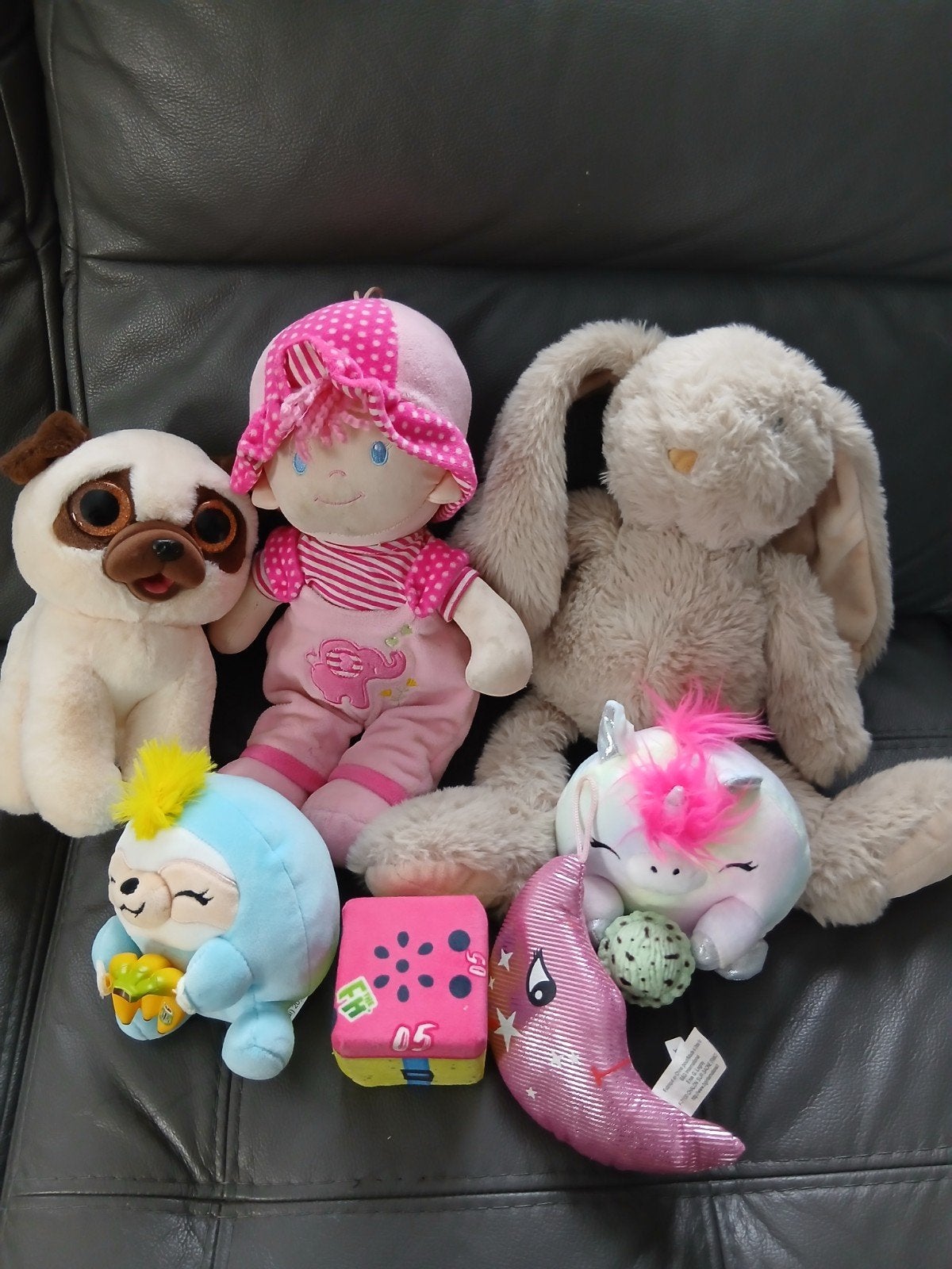 lot de peluches, Enlèvement