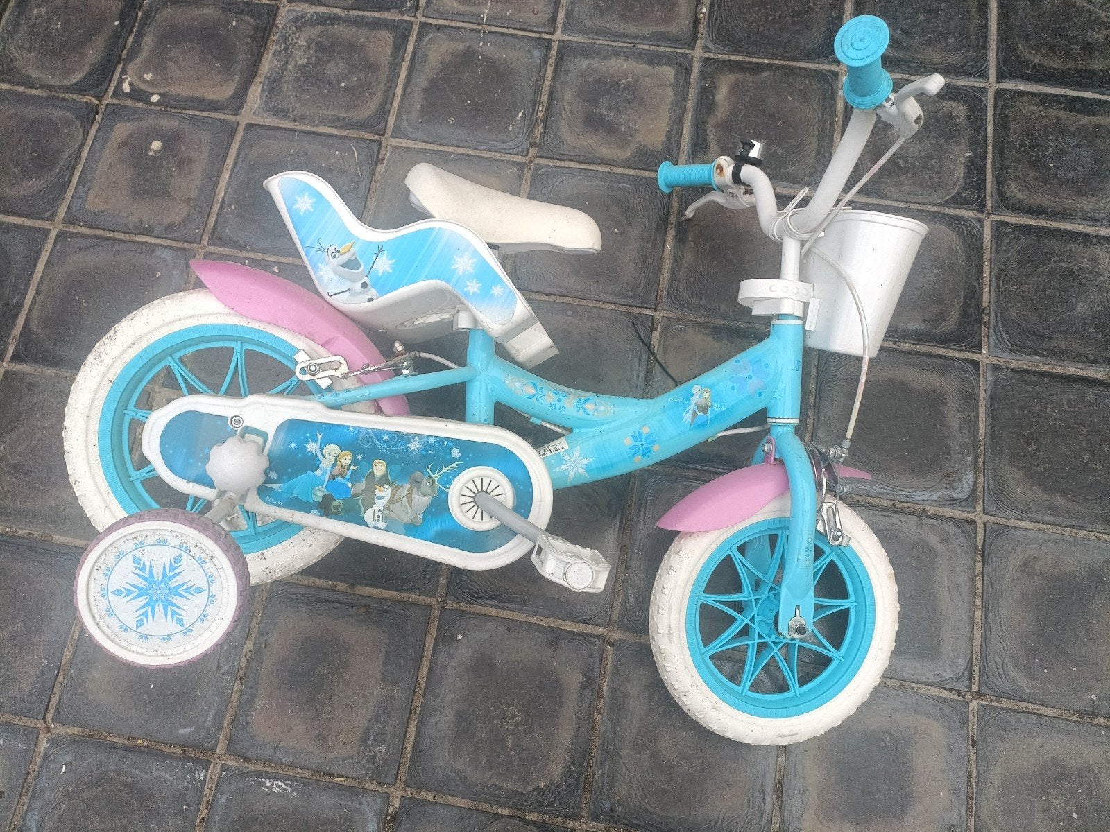 petit vélo, Enlèvement