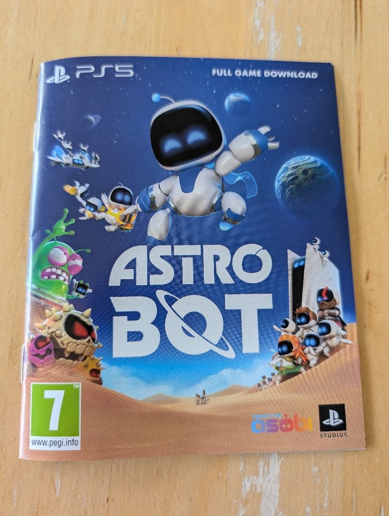 PS5 AstroBot (code), Consoles de jeu & Jeux vidéo, Neuf, Enlèvement ou Envoi, 1 joueur, À partir de 7 ans