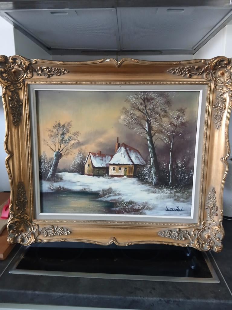 Oud schilderij, Antiek en Kunst, Ophalen of Verzenden