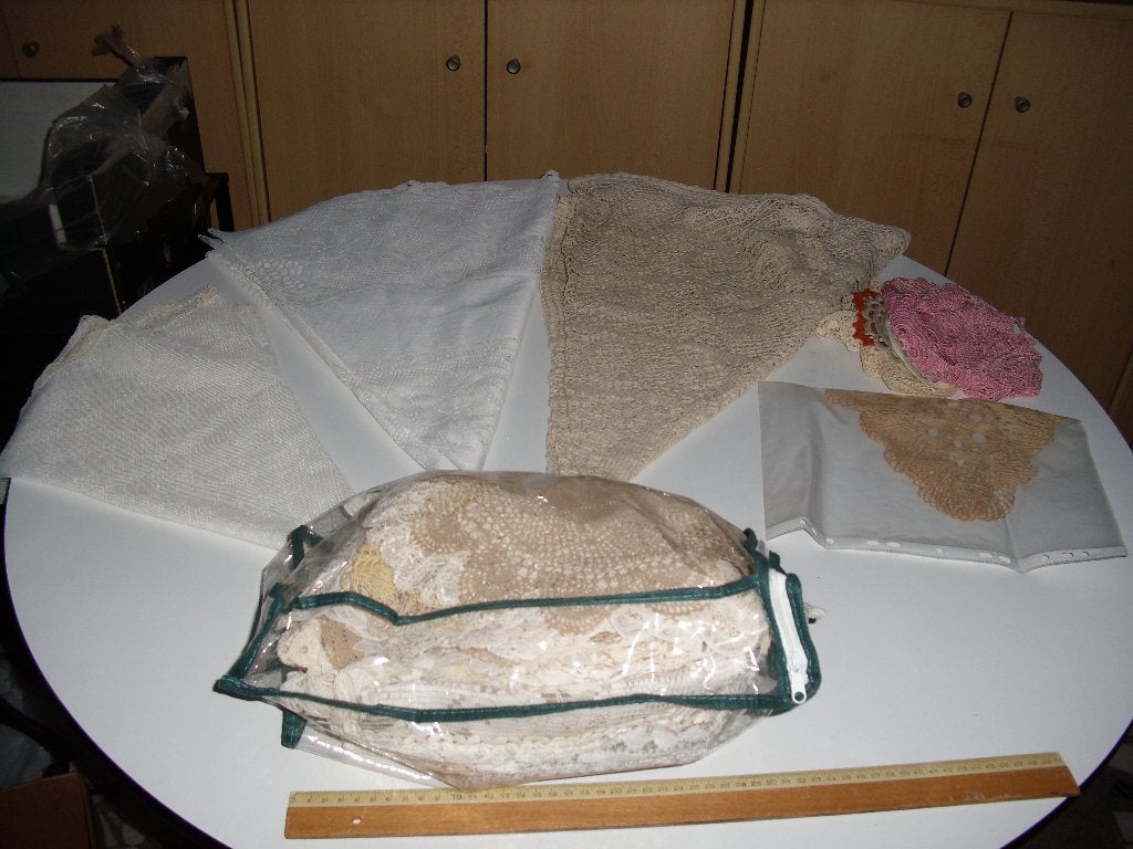 lot kanten onderleggers, Hobby & Loisirs créatifs, Dentelle, Enlèvement, Neuf