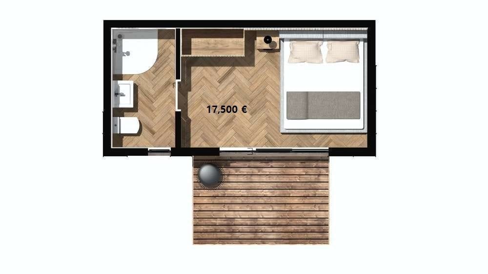 Modulaire woning / Prefab huis / Tiny house, Immo
