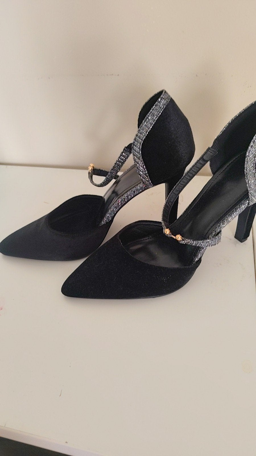 talons aiguilles, Neuf, Enlèvement, Chaussures de danse, Noir