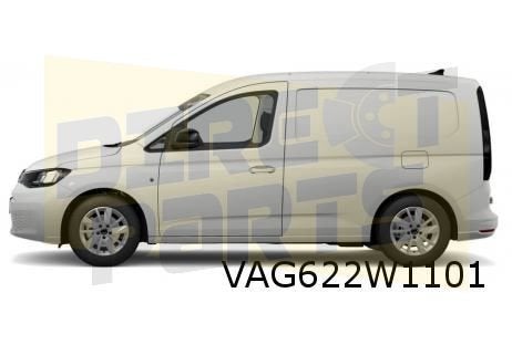 Volkswagen Caddy (1/21-) (2K), Ford Transit Connect (8/24-), Neuf, -, Volkswagen, -