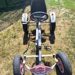 gokart met werk aan, Ophalen, Gebruikt