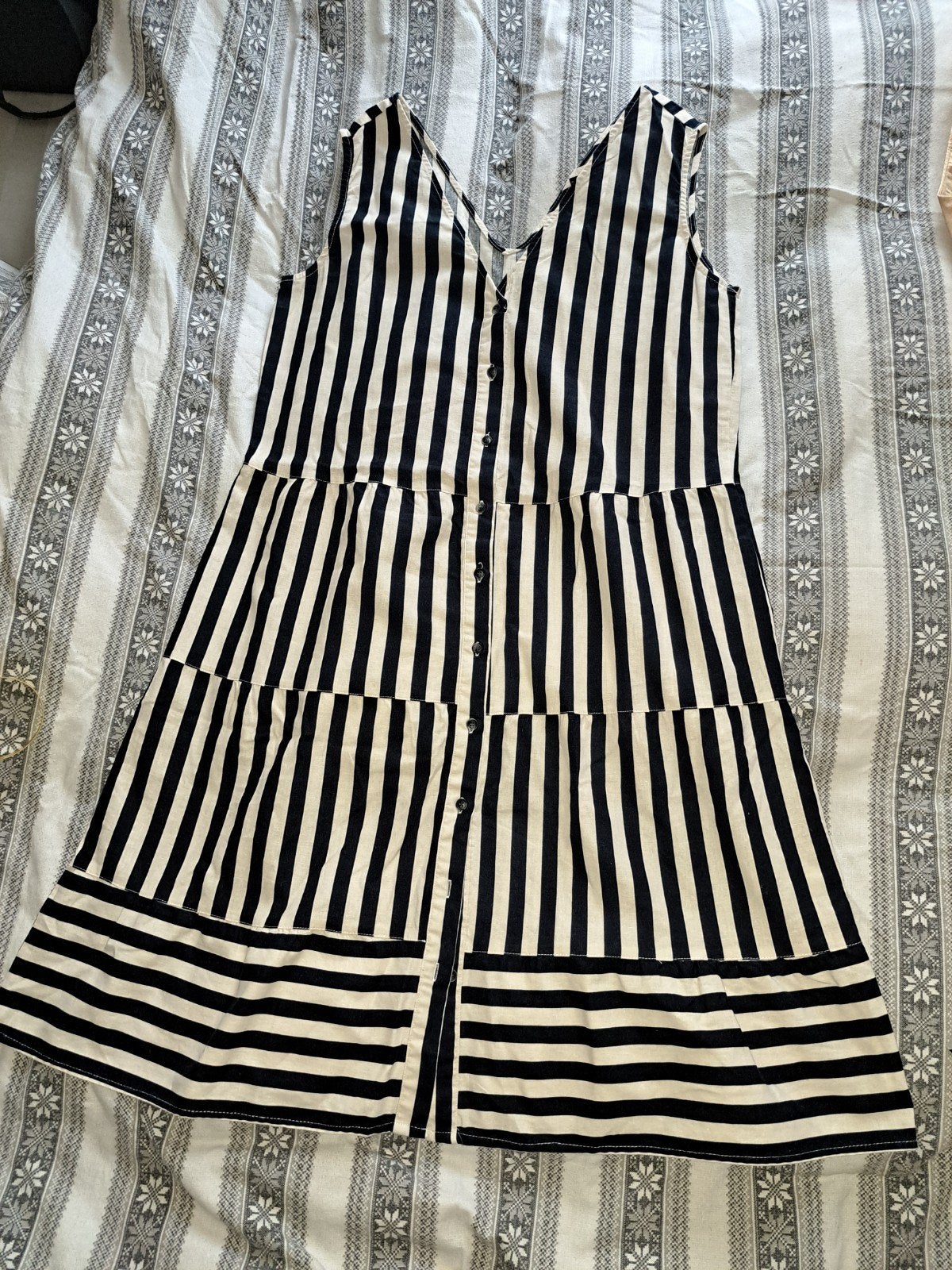 Robe rayée Ulla Popken, 46/48, XL, Taille 46/48 (XL) ou plus grande, Enlèvement ou Envoi, Ulla Popken, Comme neuf