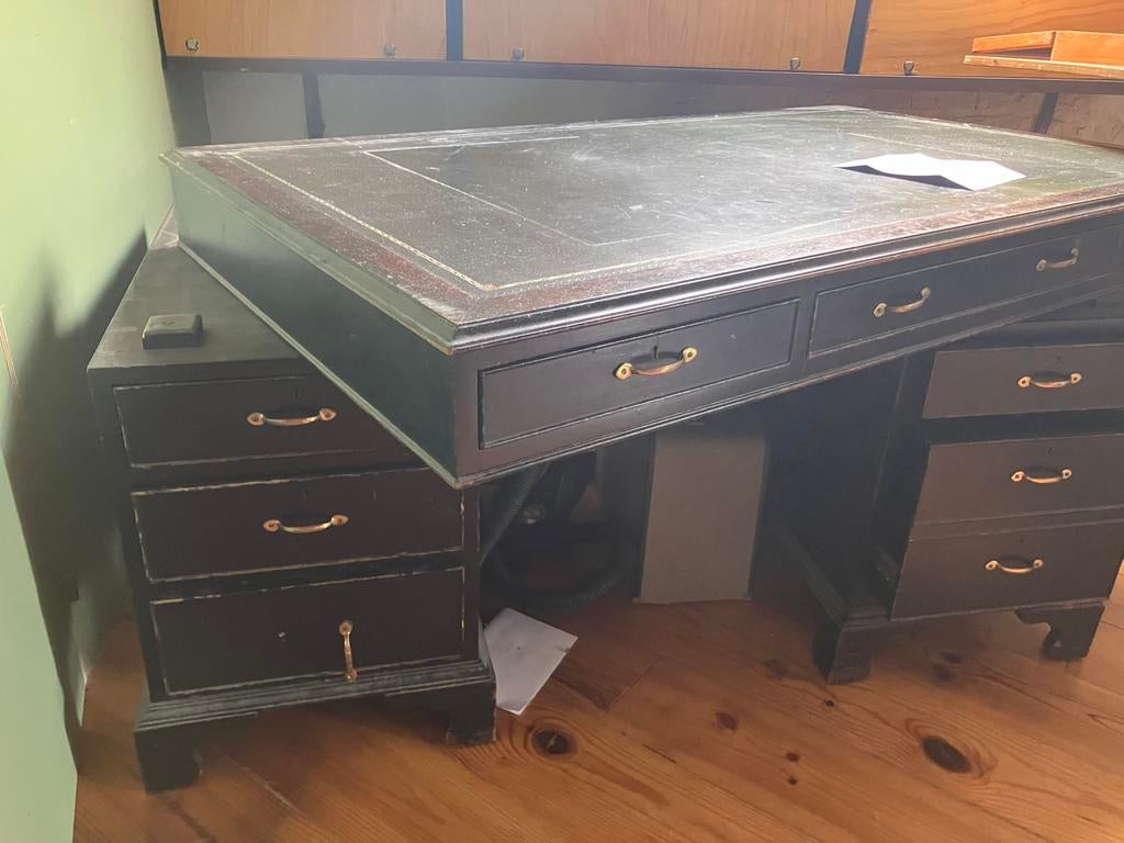Très beau bureau macif mais léger à transporter, Huis en Inrichting, Bureaus, Ophalen, Demontabel, Gebruikt, Hout