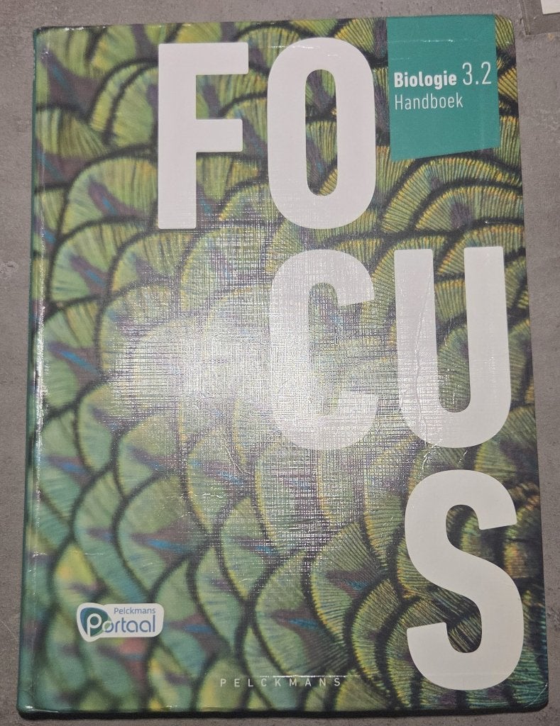 FOCUS BIOLOGIE 3.2, Enlèvement, Utilisé, Secondaire, Biologie