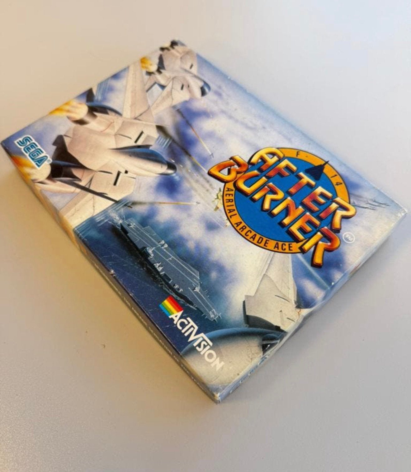 After Burner C64/128 Big Box CIB Activision Sega compleet, Computers en Software, Vintage Computers, Ophalen of Verzenden
