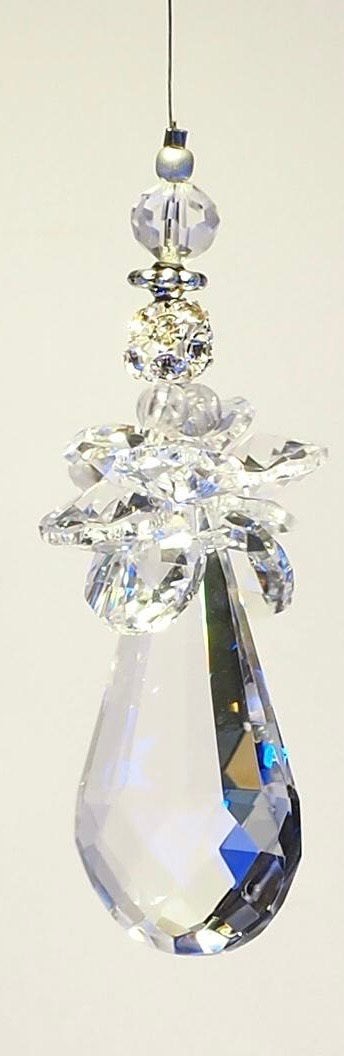 Een bijzondere Wensengel,Swarovski- en Schönbern kristallen., Ophalen of Verzenden, Nieuw, Huisaccessoire