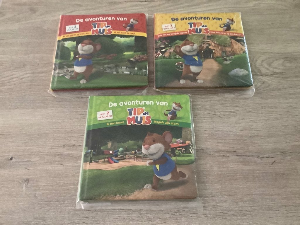 De avonturen van Tip de muis verschillende voorleesboeken, Boeken, Non-fictie, Jongen of Meisje, Ophalen of Verzenden, Zo goed als nieuw