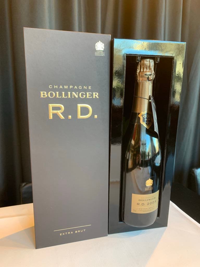 Bollinger vintage champagne RD 2004, Collections, Vins, Enlèvement, Comme neuf, France, Champagne