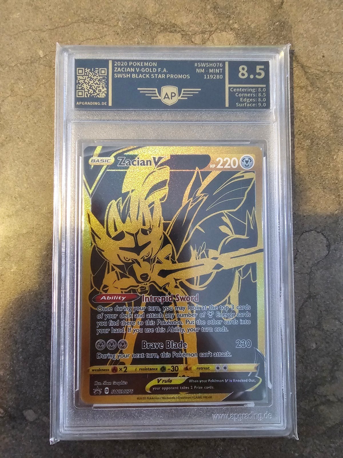 Zacian V, AP 8,5, Ophalen of Verzenden