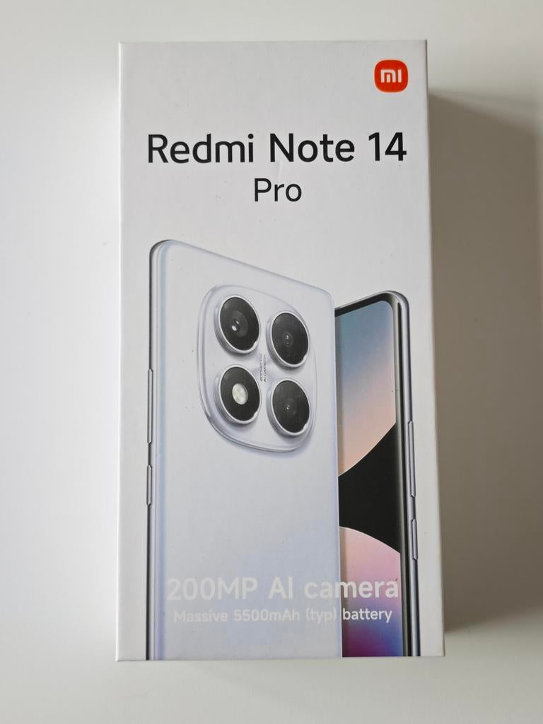 Xiaomi Redmi Note 14 Pro 4G / 8GB - 256GB  / Zwart, Telecommunicatie, Mobiele telefoons | Overige merken, Ophalen of Verzenden