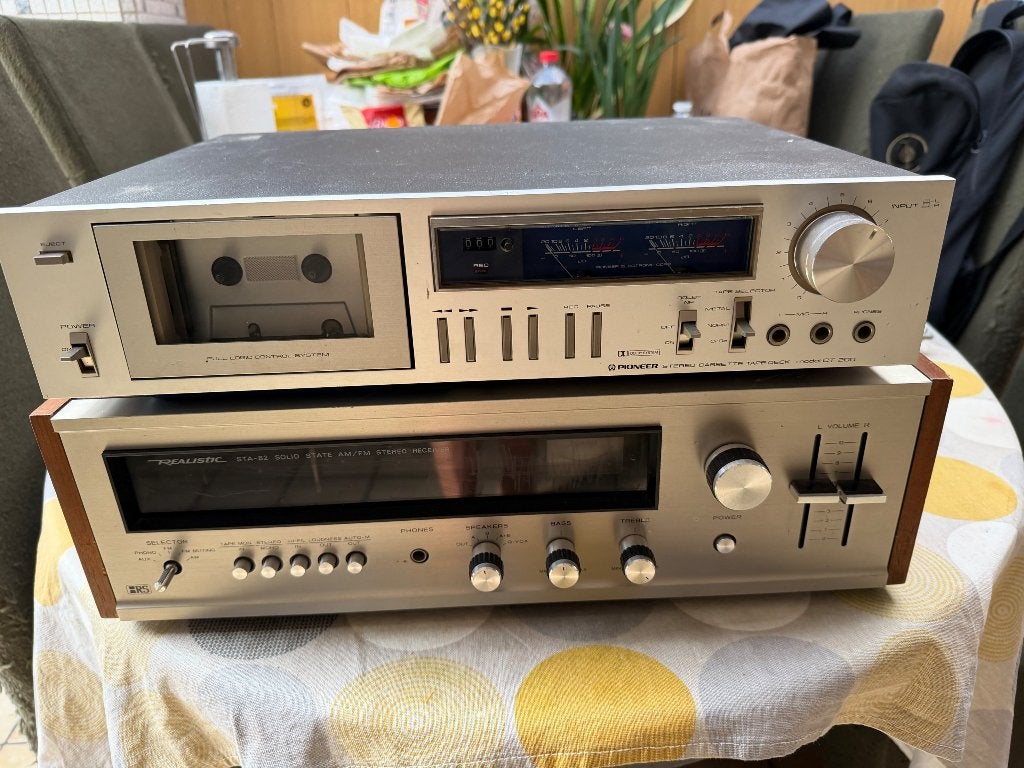 Pioneer, TV, Hi-fi & Vidéo, Enlèvement ou Envoi, Utilisé, Deck cassettes ou Lecteur-enregistreur de cassettes, Pioneer