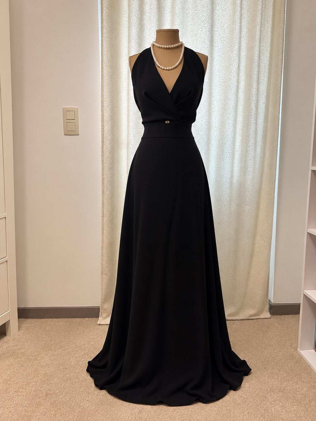 Jurken, Kleding | Dames, Maat 38/40 (M), Verzenden, Zwart, Cocktailjurk