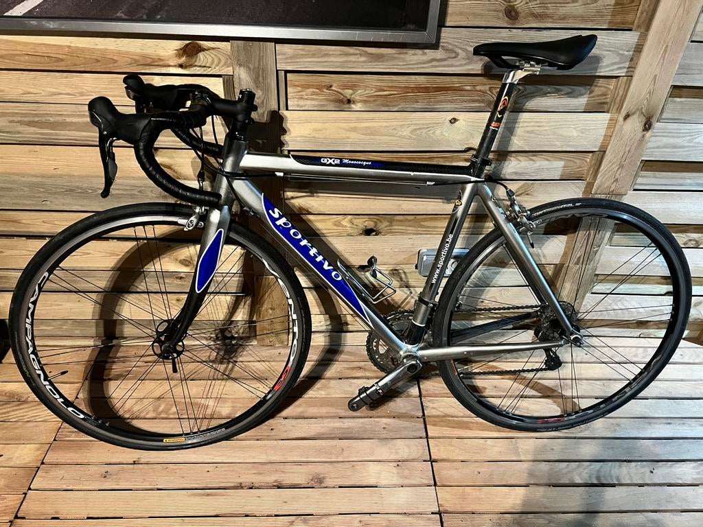 Full carbon sportivo gx2 racefiets, Fietsen en Brommers, 28 inch, Gebruikt, Carbon, 10 tot 15 versnellingen