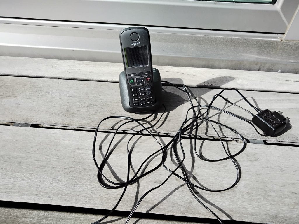draagbare telefoon voor in huis, Telecommunicatie, Ophalen, Zo goed als nieuw, 1 handset