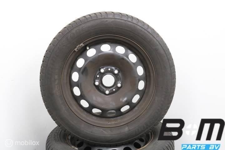 Winter! Org. 16 inch velgen Audi Q2 - VW T-Roc! 5Q0601027CA, Gebruikt, 16 inch, Banden en Velgen