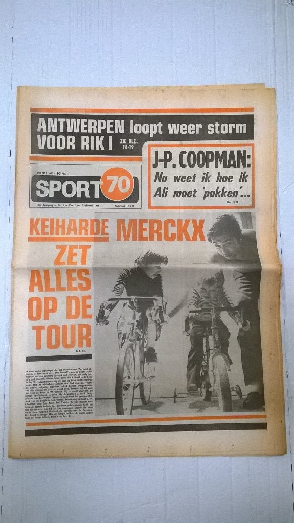 27X SPORT 70 JAARGANG 1976, Boeken, Ophalen of Verzenden, Gelezen, Sport en Vrije tijd