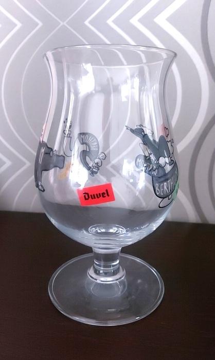 Duvel glas 'Les Berthom' 2022, Verzamelen, Glas en Drinkglazen, Ophalen of Verzenden, Bierglas