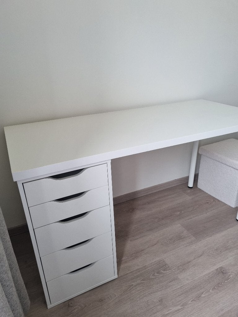 Bureau wit, Maison & Meubles, Armoires | Autre, Enlèvement